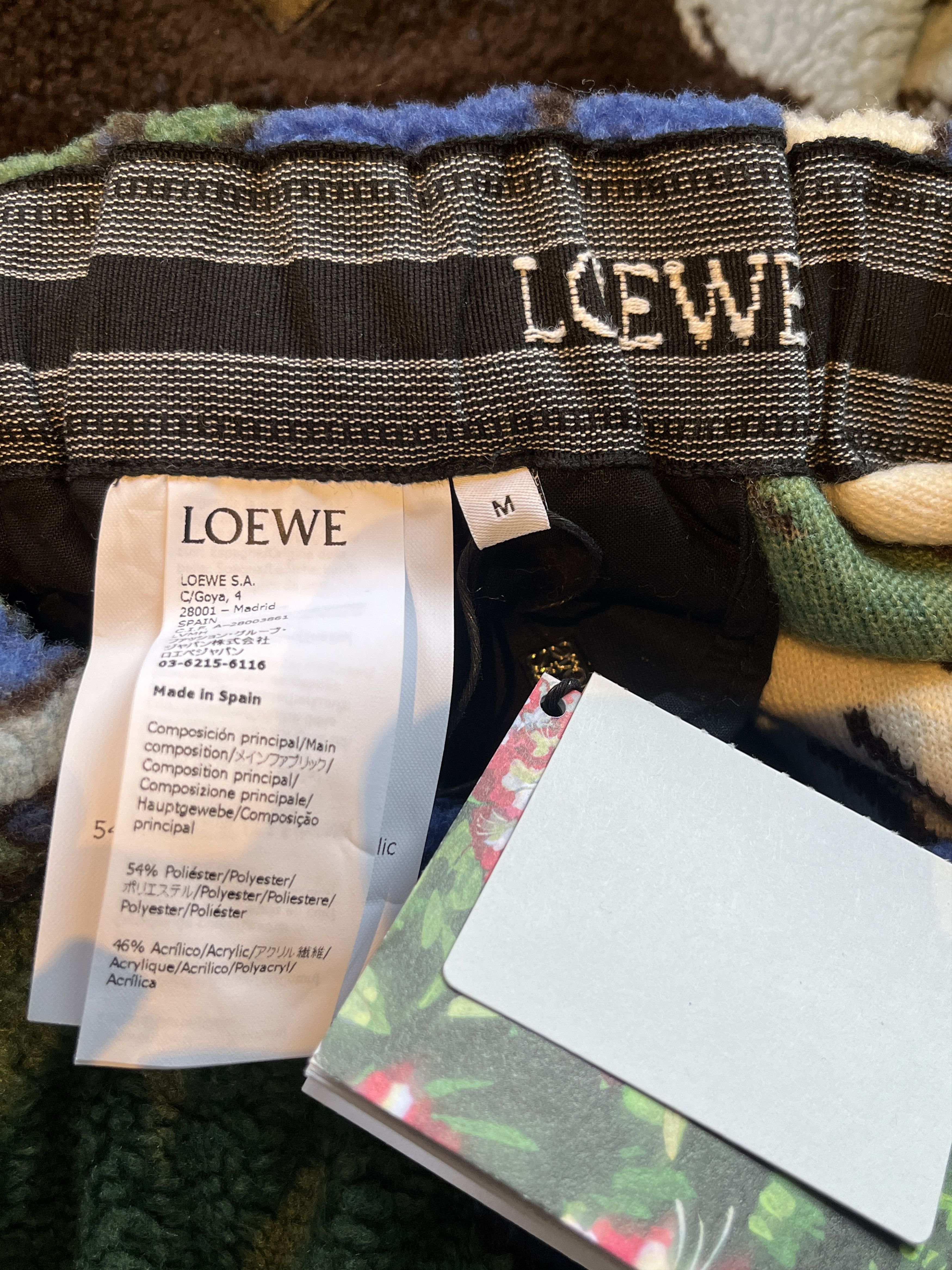 Loewe LOEWE x Spirited Away - Haku Jacquard Fleece Bermuda Shorts Size US 32 / EU 48 - 6 Thumbnail