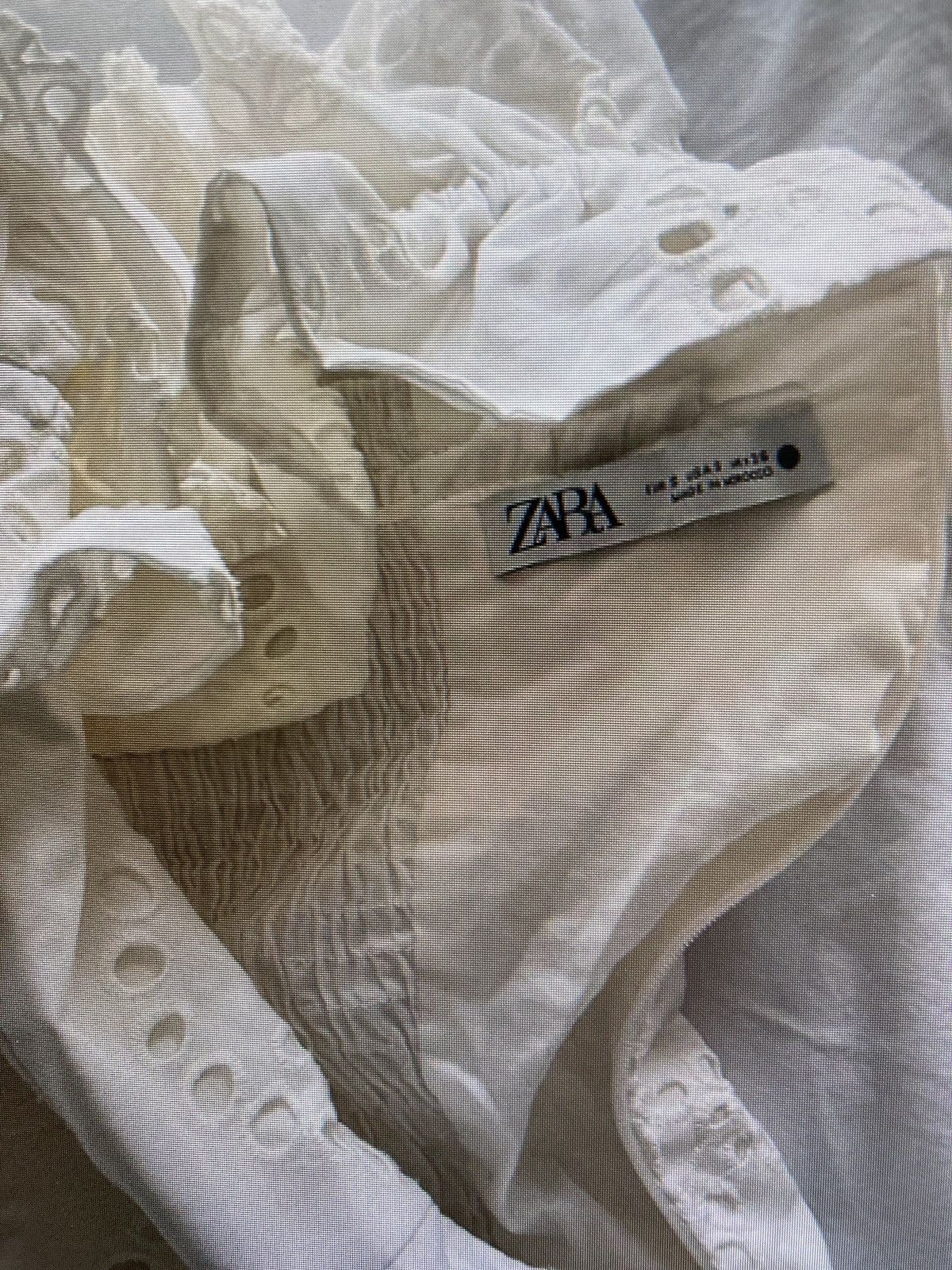 Zara Zara White Frilly Dress Size S / US 4 / IT 40 - 3 Thumbnail