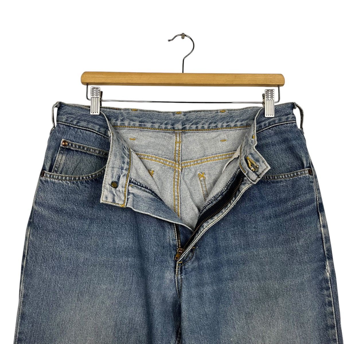 Lee Vintage Lee Distressed Denim Jeans Size US 34 / EU 50 - 15 Thumbnail