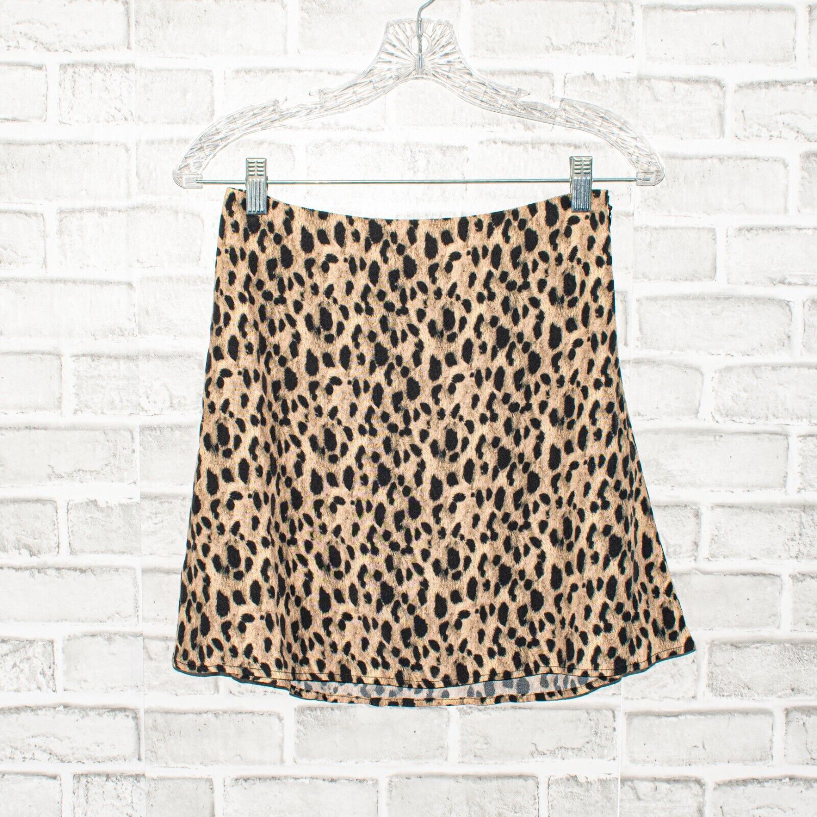 RE/DONE RE/DONE Women's Cheetah Print Slip Skirt Size Small Size 26" / US 2 / IT 38 - 6 Thumbnail