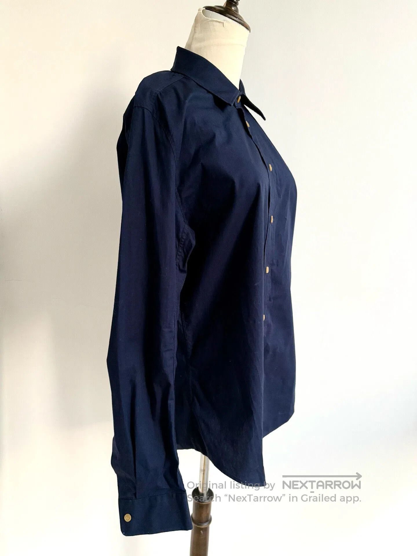 Vivienne Westwood Vivienne Westwood Navy Saturn Shirt. Size US M / EU 48-50 / 2 - 2 Thumbnail
