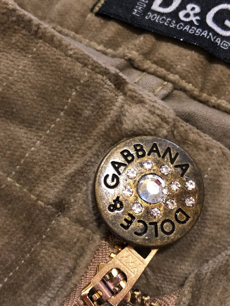 Dolce & Gabbana vintage Denim pants Dolce&Gabbana jeans Y2K made in Italy Size 29" - 11 Thumbnail