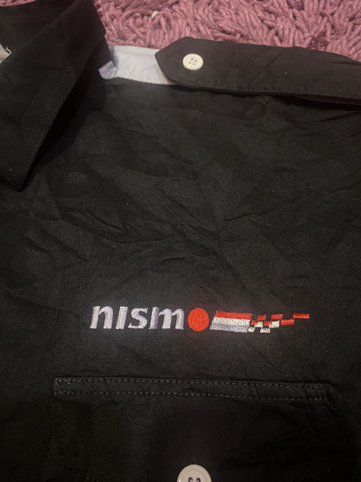 Japanese Brand × Vintage Nismo Nissan Motorsport International Button Up Shirt Size US XL / EU 56 / 4 - 3 Thumbnail
