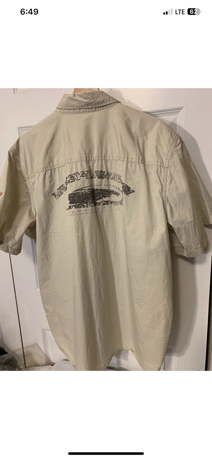 Harley Davidson Harley Davidson mens sz XL button shirt mechanic shirt Size US XL / EU 56 / 4 - 8 Thumbnail