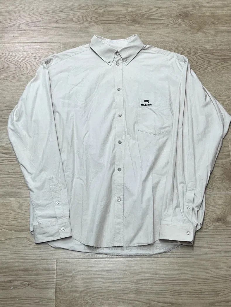 Balenciaga Balenciaga Double Hook Embroidered Shirt. Size US XXS / EU 40 - 1 Thumbnail