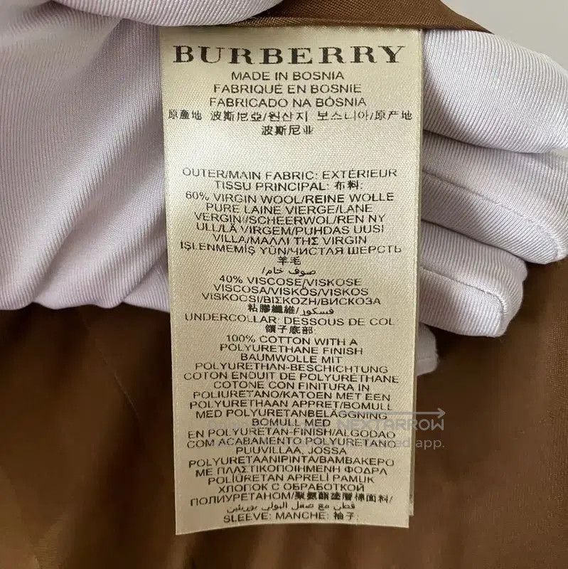 Burberry Burberry Women's Color-Block Wool Coat. Size M / US 6-8 / IT 42-44 - 9 Thumbnail