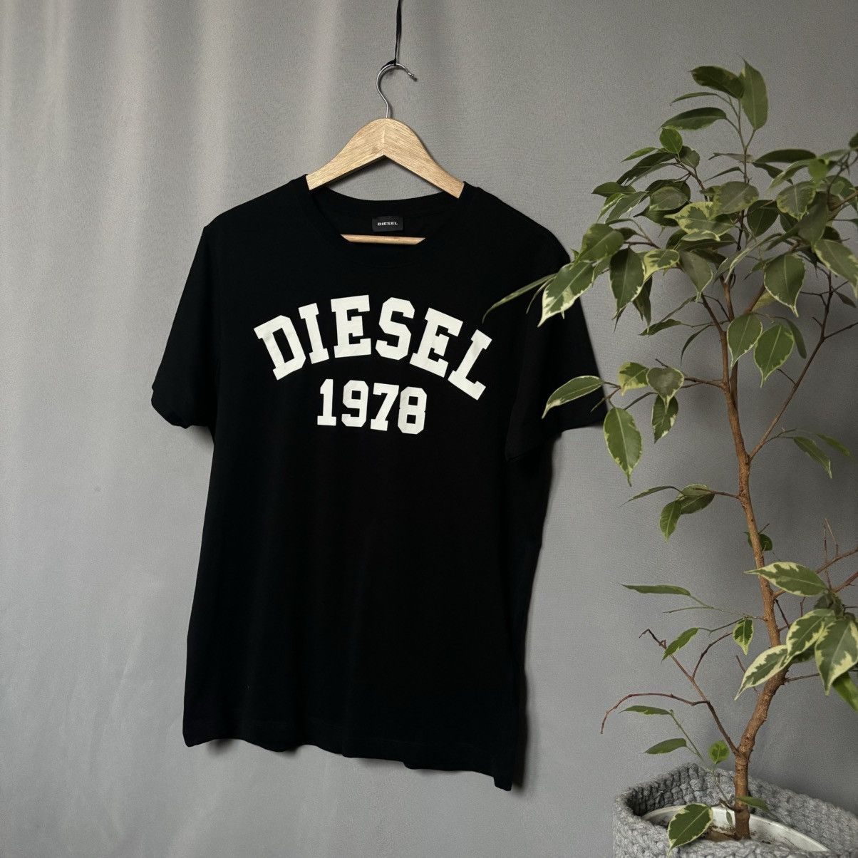 Diesel Diesel t-shirt tee black large streetwear big logo Size US L / EU 52-54 / 3 - 1 Thumbnail