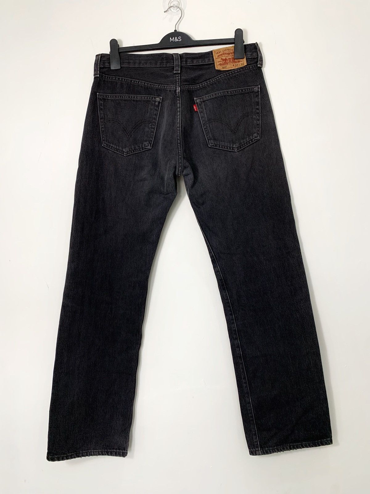Levi's Levis 501 black stone size 33-35 Size US 34 / EU 50 - 14 Thumbnail