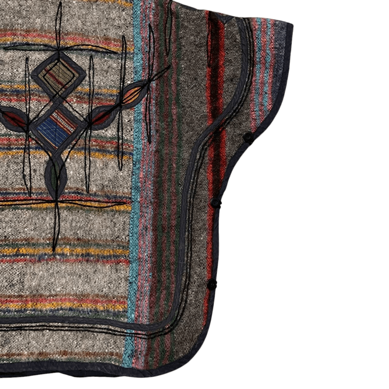 Japanese Brand Vintage Japanese Brand 100% Wool Short Sleeve Size US M / EU 48-50 / 2 - 12 Thumbnail