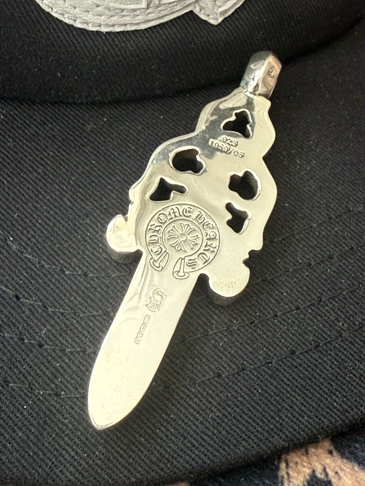 Chrome Hearts NEW Chrome Hearts Large Dagger Pendent Size ONE SIZE - 3 Thumbnail