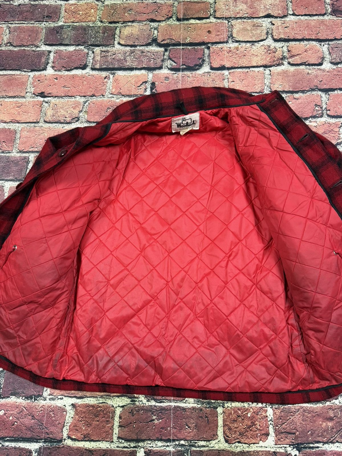 Woolrich Woolen Mills Vintage Woolrich Mackinaw Buffalo Plaid Wool Quilted Cruiser Size US M / EU 48-50 / 2 - 5 Thumbnail