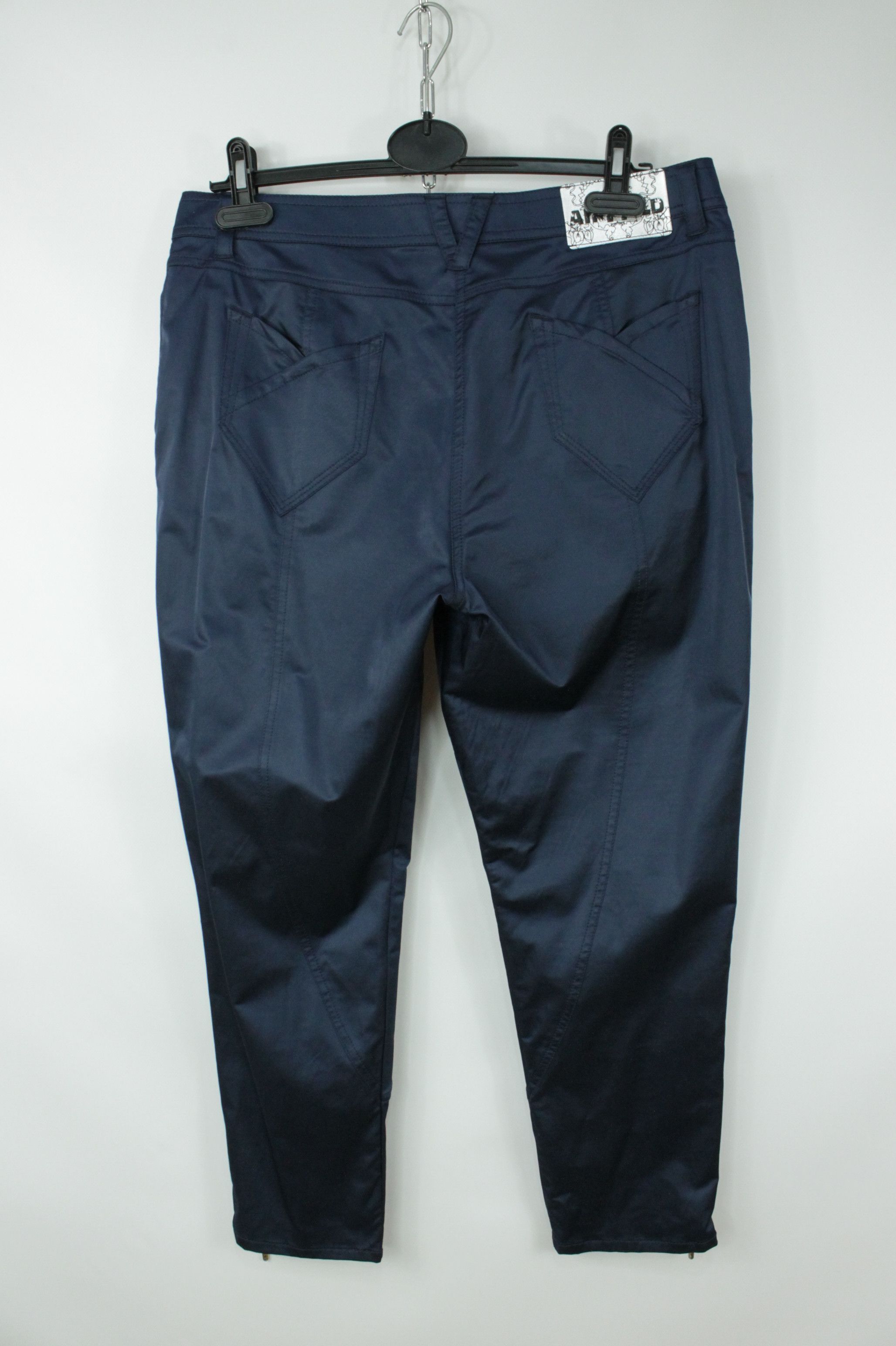 Designer AirField Elegant Pantsuit Savanna Blue Blazer Women's Size M / US 6-8 / IT 42-44 - 17 Thumbnail