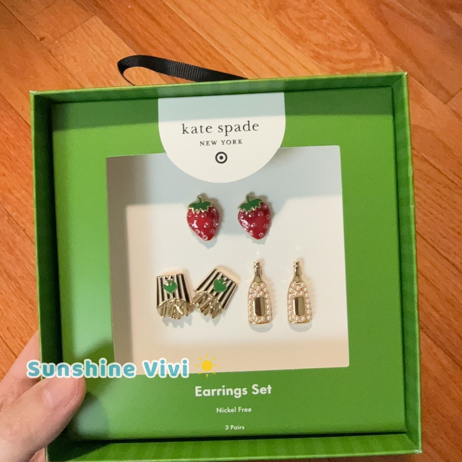 Kate Spade NEW Kate Spade x Target Stud Earrings 3 Pairs Size ONE SIZE - 2 Thumbnail
