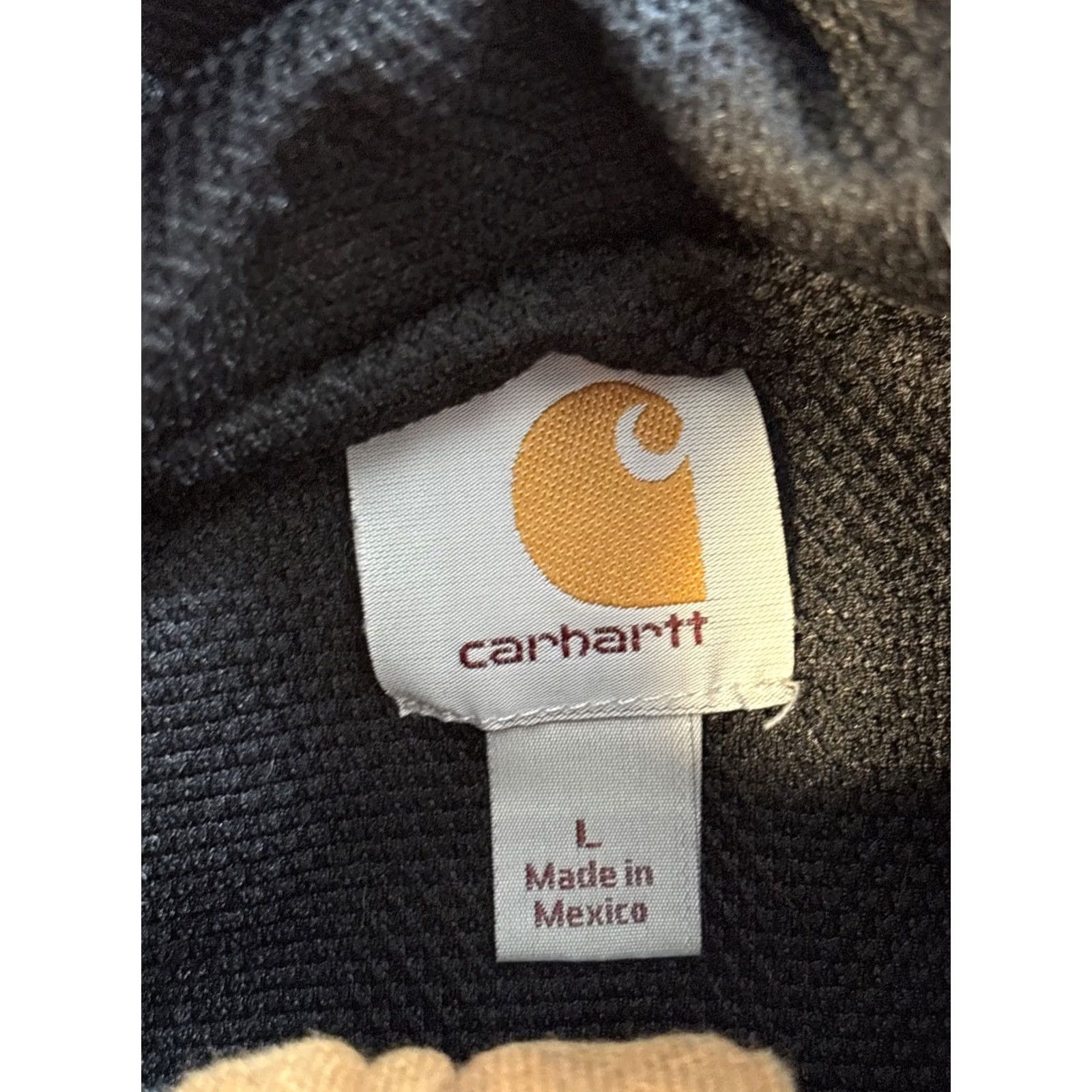 Carhartt Carhartt Hoodie Mens L Orange Full Zip Thermal Heavyweight Hooded Pockets Zipper 90s Grunge Outdoor Logo Long Sleeve Fall Winter Spring 104078-B00 Size US L / EU 52-54 / 3 - 4 Thumbnail