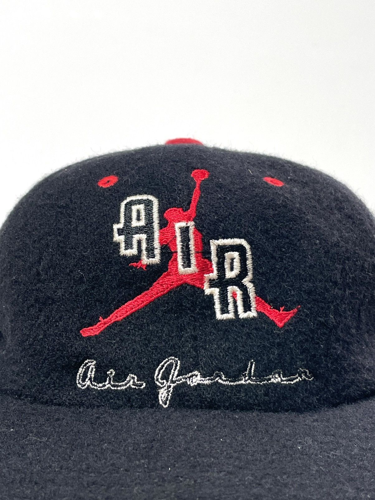 Nike 1990’s Nike Air Jordan 23 Wool Hat Black Size ONE SIZE - 3 Thumbnail