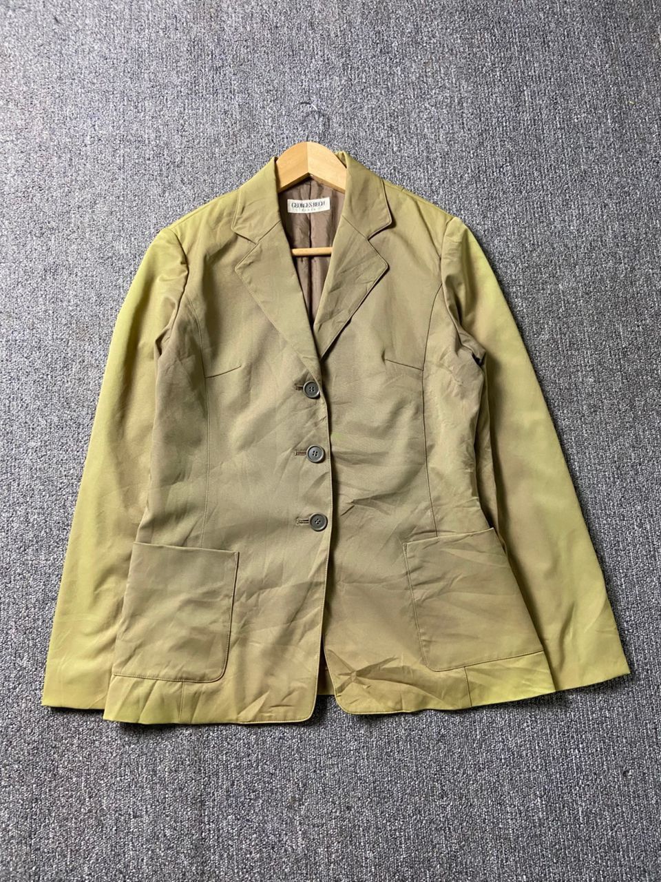 Japanese Brand Georges Rech Single Breasted Blazer (185) Size US XXS / EU 40 - 1 Thumbnail