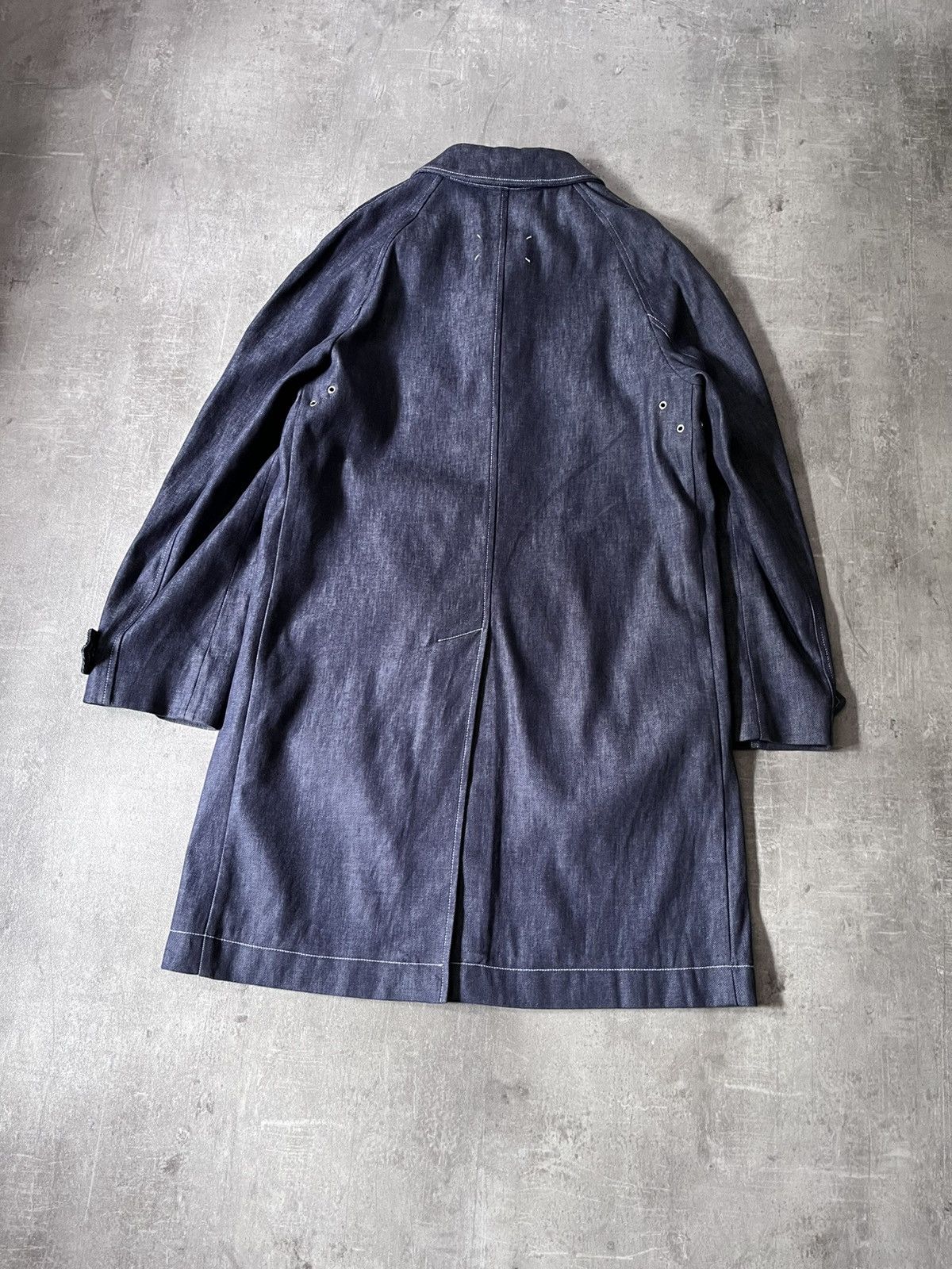Maison Margiela Maison Margiela A/W 2018 denim coat navy Size US M / EU 48-50 / 2 - 2 Thumbnail