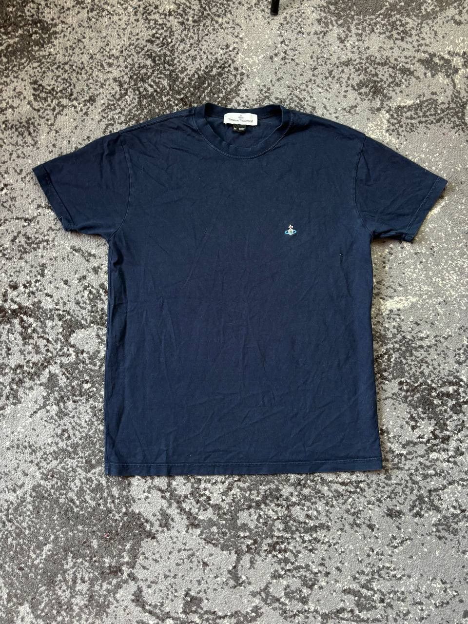 Japanese Brand × Vintage × Vivienne Westwood Archival Y2K Vivenne Westwood Embroidered Logo T Shirt Size US M / EU 48-50 / 2 - 2 Thumbnail