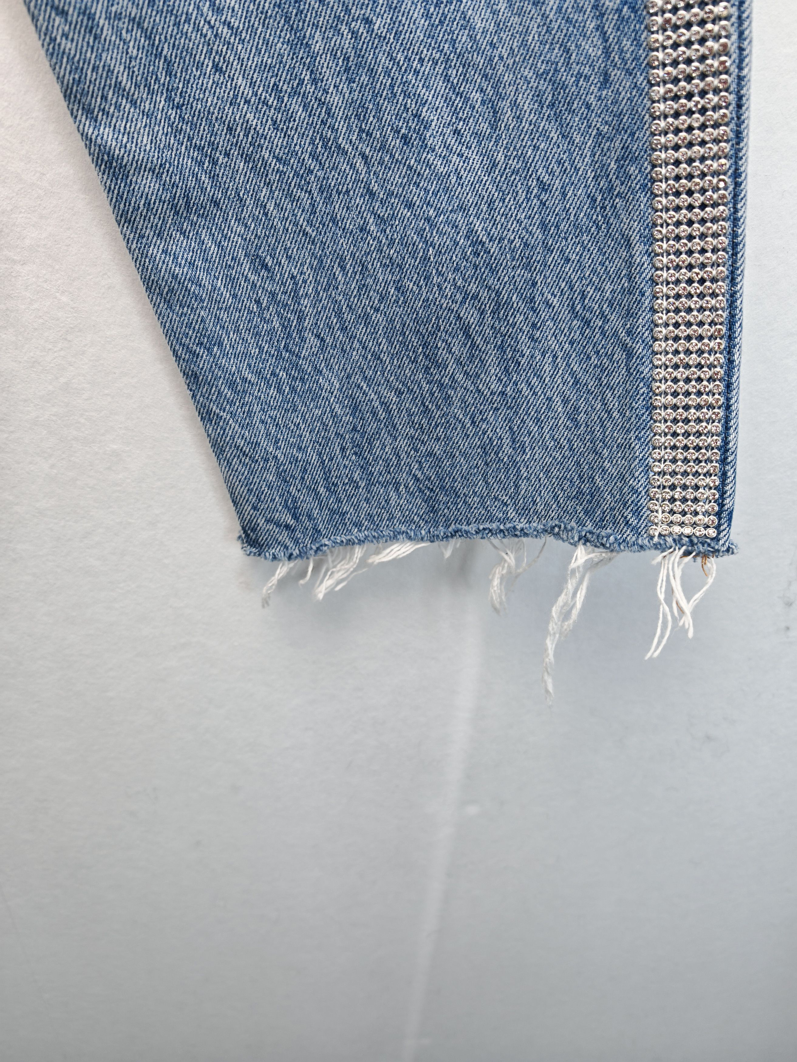 Levi's RARE Sample Levi's 501 Rhinestone Jeans W27 Size 27" / US 4 / IT 40 - 5 Thumbnail