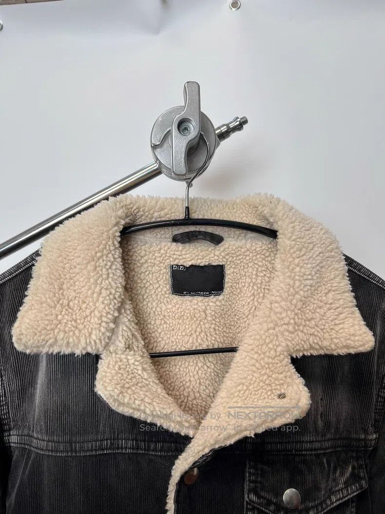 Yohji Yamamoto YOHJI YAMAMOTO Corduroy Lamb Fleece Collar Jacket Size US L / EU 52-54 / 3 - 3 Thumbnail
