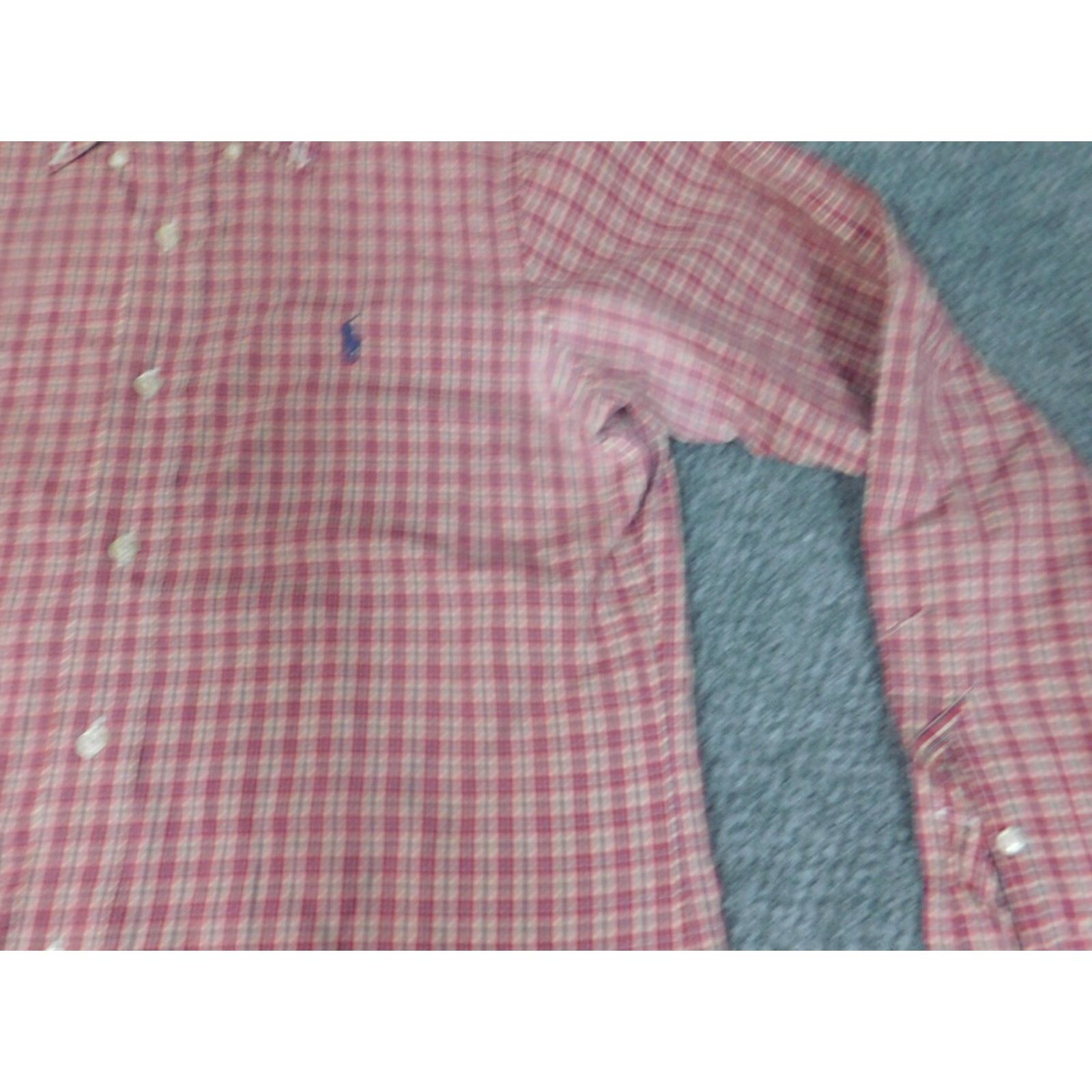 Ralph Lauren Ralph Lauren Shirt Mens Small Red Plaid Custom Fit Button Up Pony Logo Size US S / EU 44-46 / 1 - 3 Thumbnail