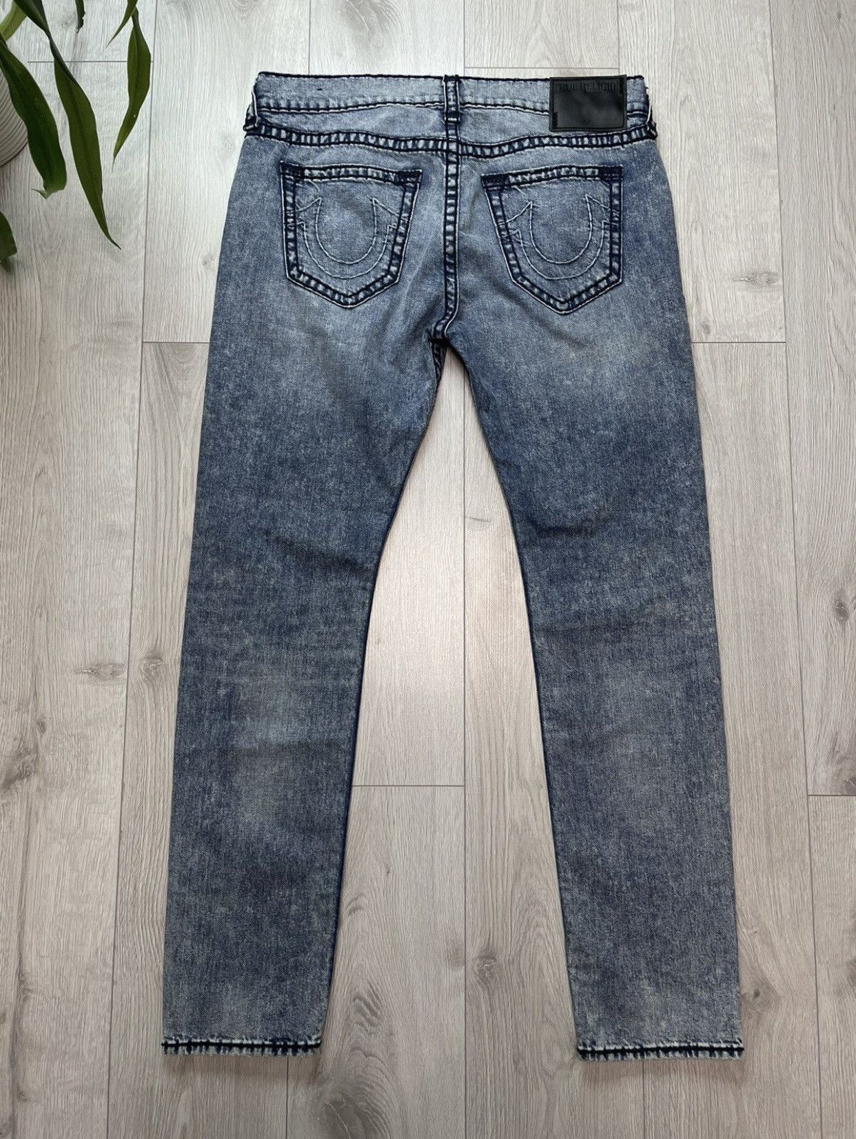 True Religion × Vintage True Religion Cool Distressed Vintage Jeans Size US 36 / EU 52 - 1 Thumbnail