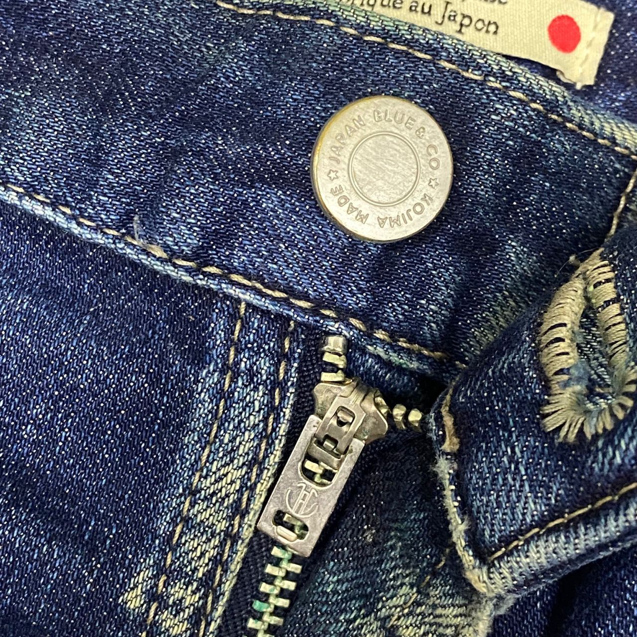 Japan Blue Jeans 💥Best Offer💥Vintage Japan Blue Jeans Distressed Denim Size US 34 / EU 50 - 14 Thumbnail