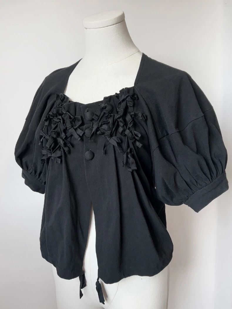 Comme des Garcons Comme Des Garcons Bow Square Neck Bubble Sleeve Short Slee Size S / US 4 / IT 40 - 3 Thumbnail