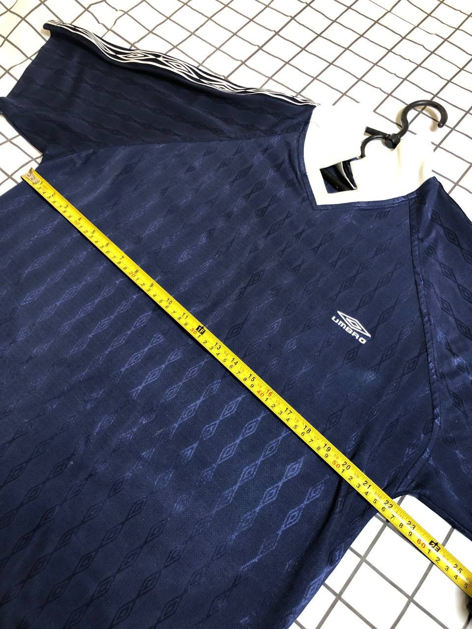 Umbro Vintage Umbro Monogram Football Soccer t shirt Size US L / EU 52-54 / 3 - 11 Thumbnail