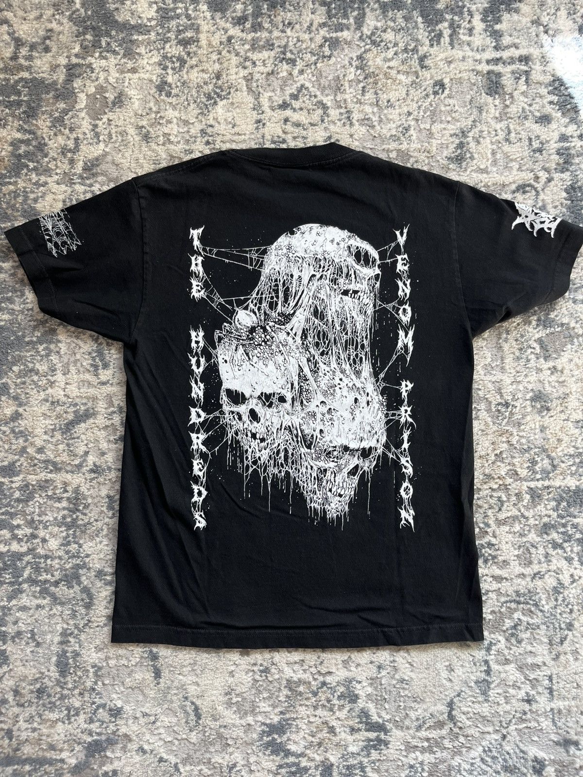 The Hundreds The Hundreds SS Black Tee Venom Poison Skull Graphic Size US M / EU 48-50 / 2 - 2 Thumbnail