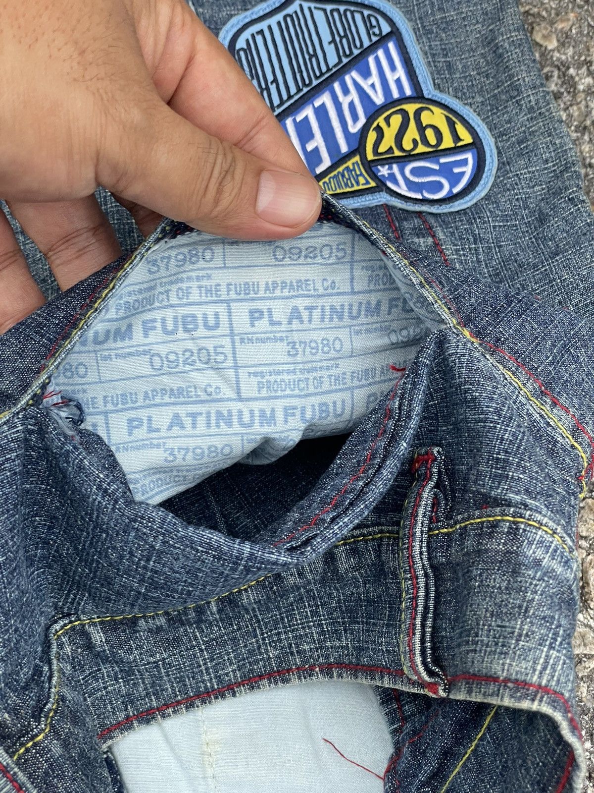 Fubu Fubu x Harlem Globetrotters Baggy Jeans Streetwear Size US 36 / EU 52 - 15 Thumbnail
