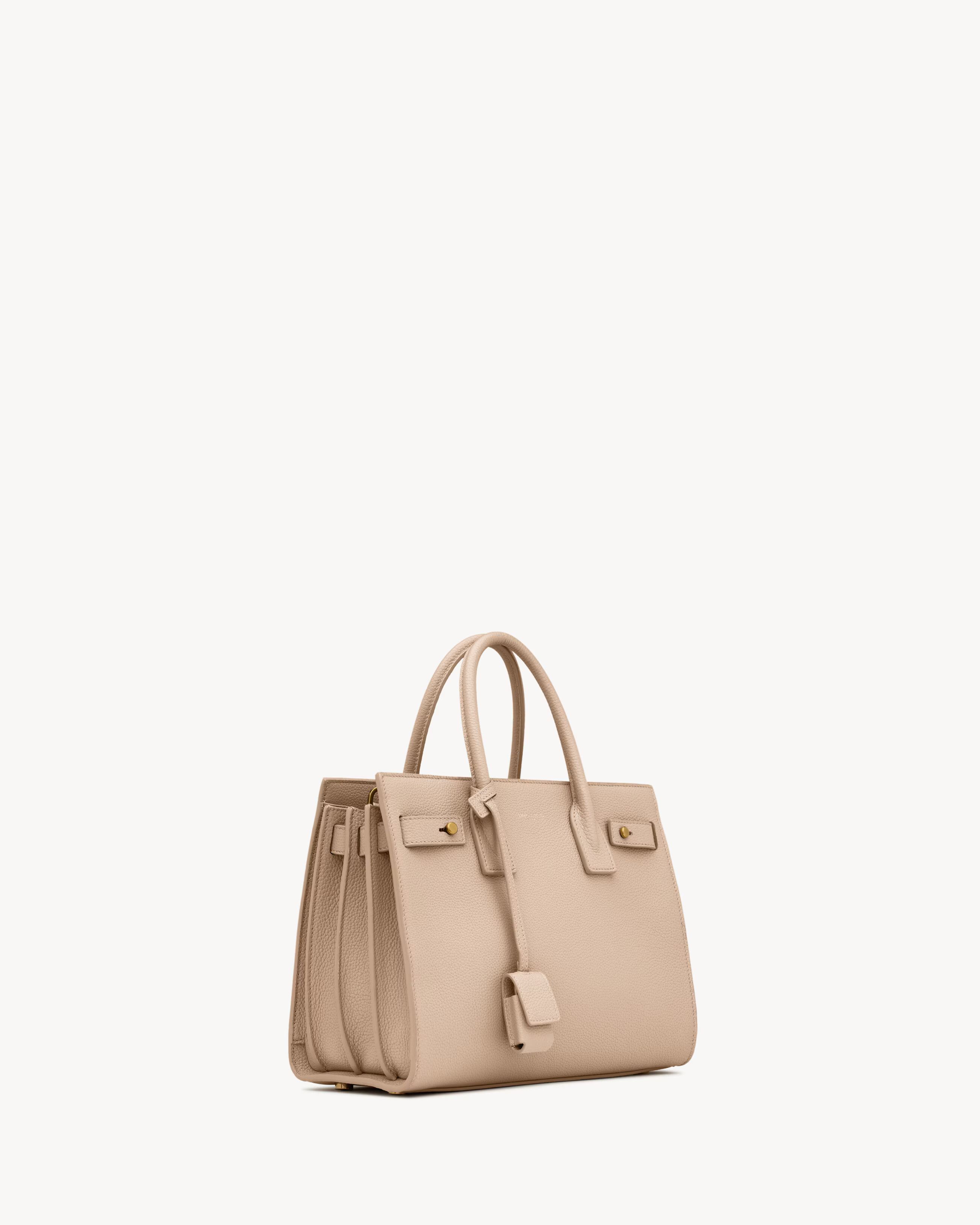 Saint Laurent Paris o1s1wg110924 Size: OS / Sac De Jour Baay Leather Bag Beige Size ONE SIZE - 5 Thumbnail