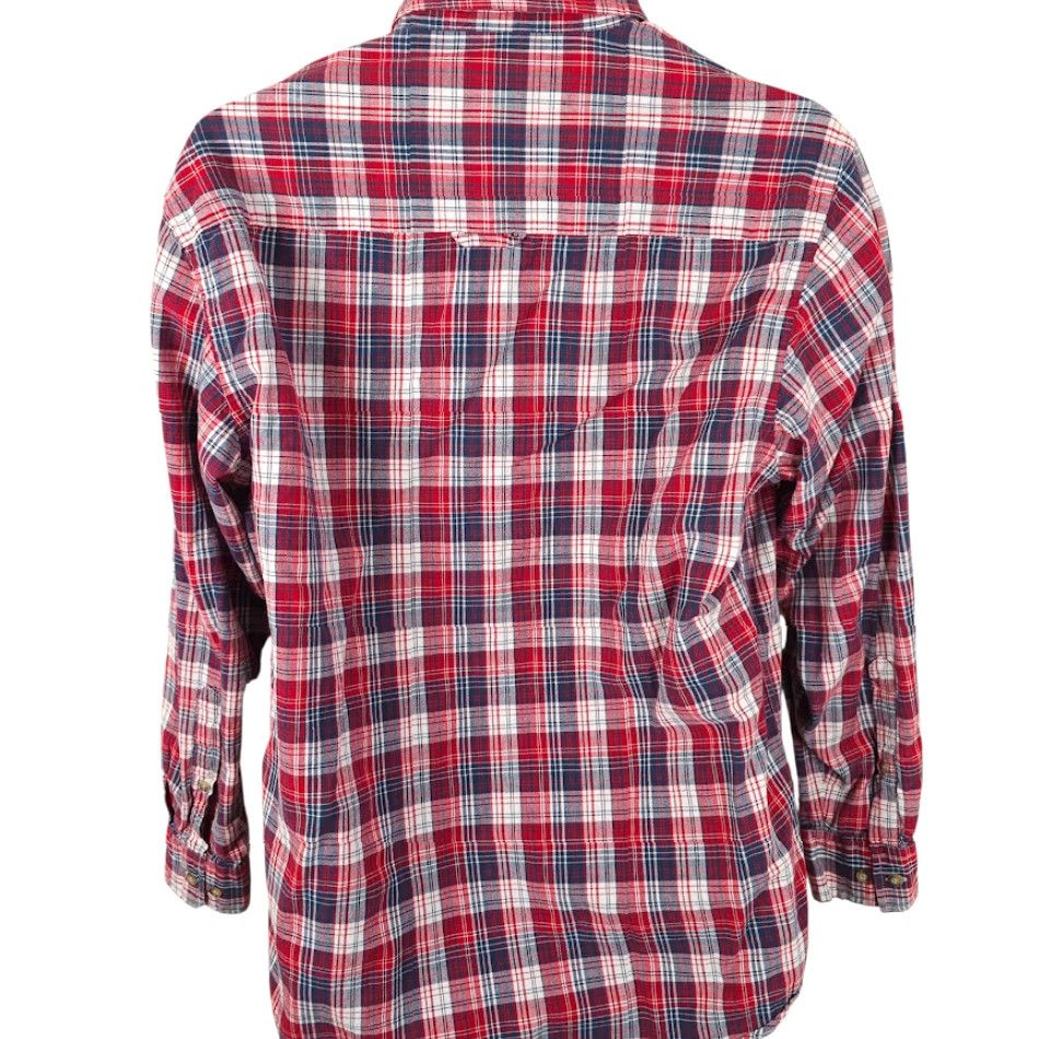 Pendleton Pendleton Shirt Red Plaid Oceanside Long Sleeves Mens Size Medium Size US M / EU 48-50 / 2 - 4 Thumbnail