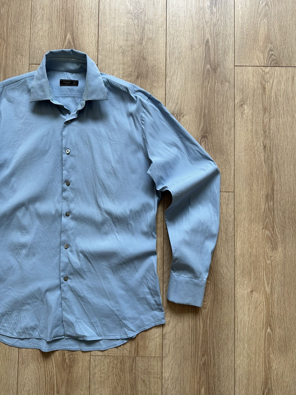 Prada Prada vintage luxury shirt Size US L / EU 52-54 / 3 - 2 Thumbnail