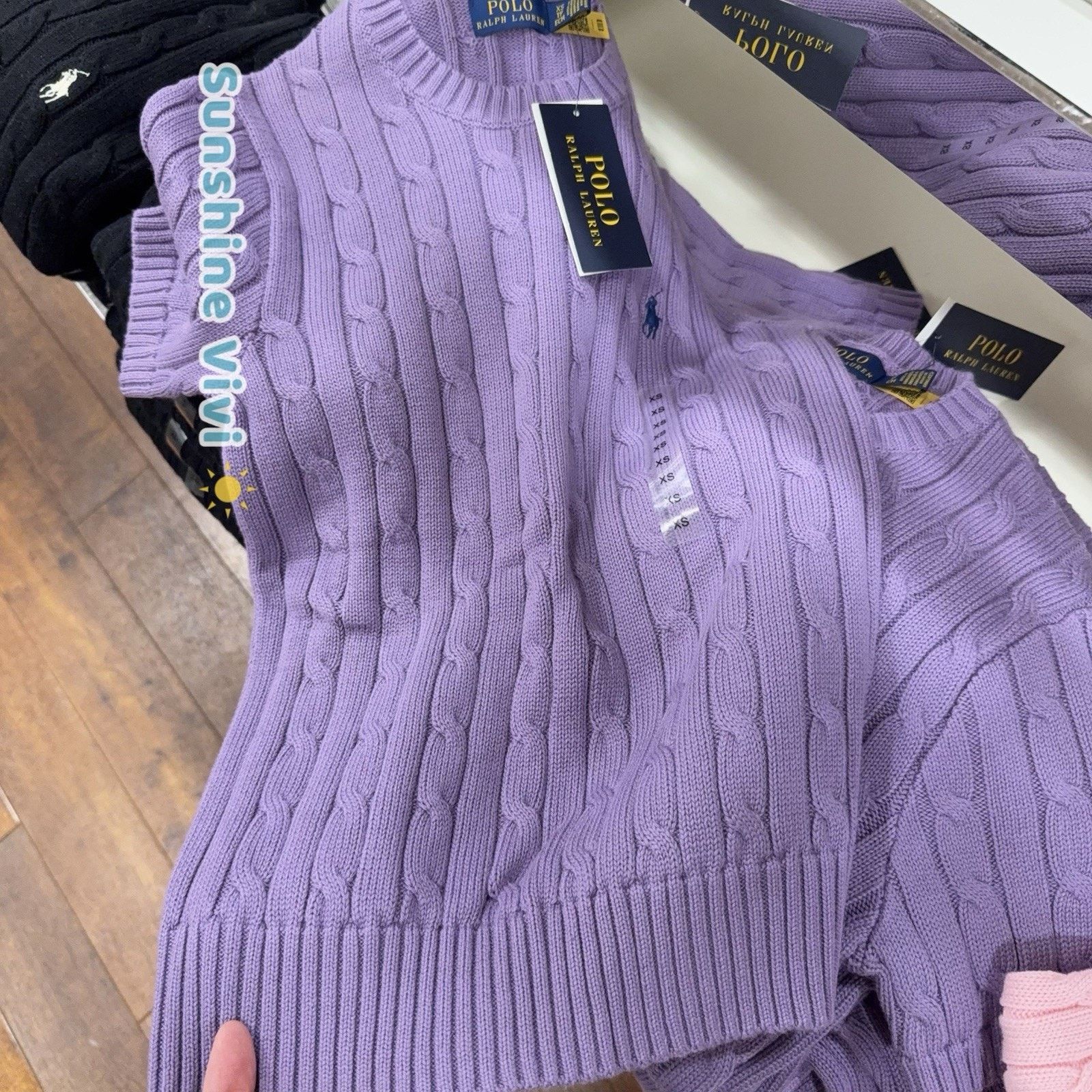 Polo Ralph Lauren NWT Polo Ralph Lauren Woman Cotton Short-Sleeve Sweater Size XS / US 0-2 / IT 36-38 - 7 Thumbnail