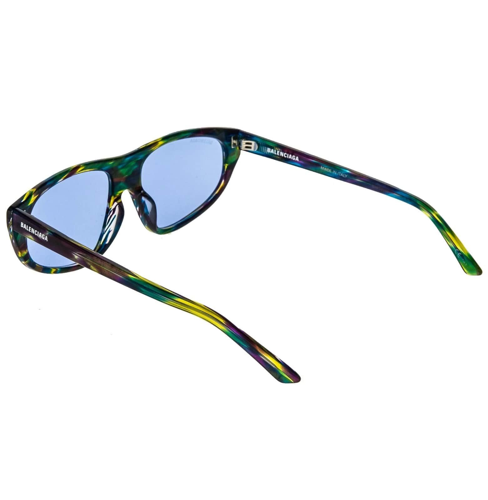 Balenciaga BALENCIAGA BB0098S TV D Blue Rainbow 0098 Sunglasses 003 Size ONE SIZE - 8 Thumbnail
