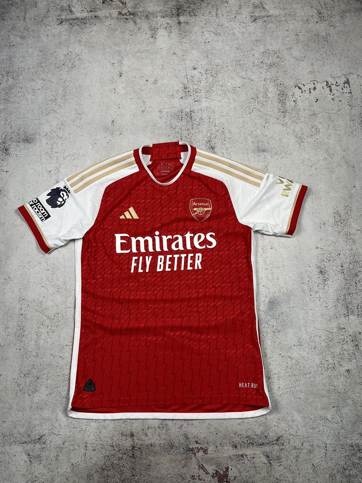 Adidas Adidas Arsenal 2023/24 Soccer Jersey #25 M.Elneny Match Worn Size US M / EU 48-50 / 2 - 1 Thumbnail