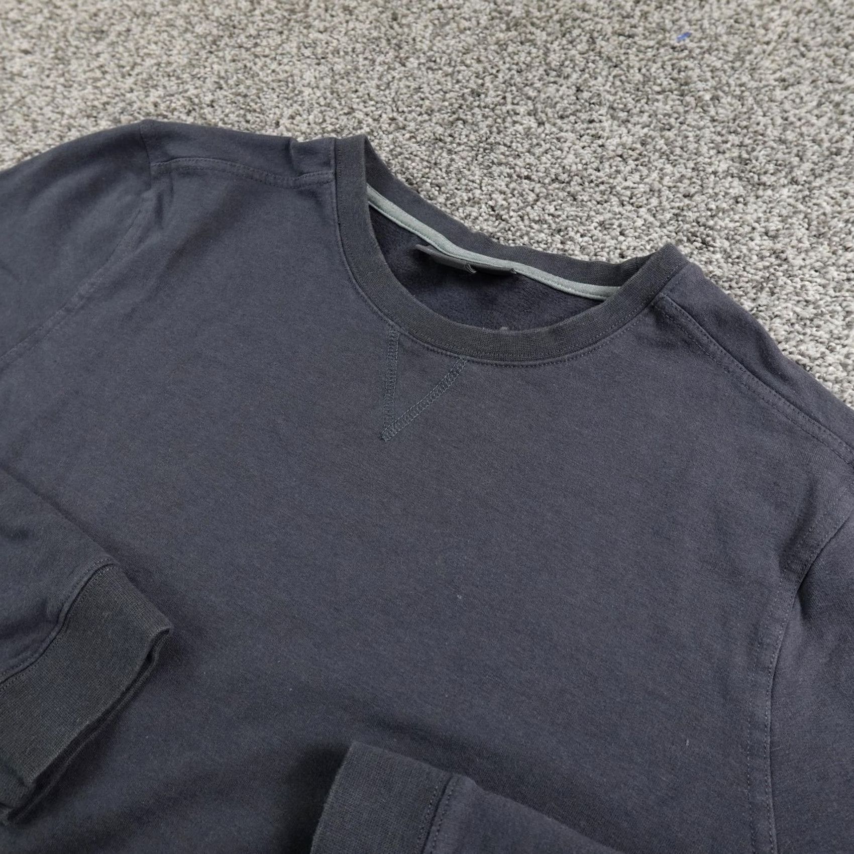Vintage Free Fly Sweatshirt Mens XL Gray Bamboo Cotton Blend Viscose Spandex Knit Pullover Size US XL / EU 56 / 4 - 2 Thumbnail