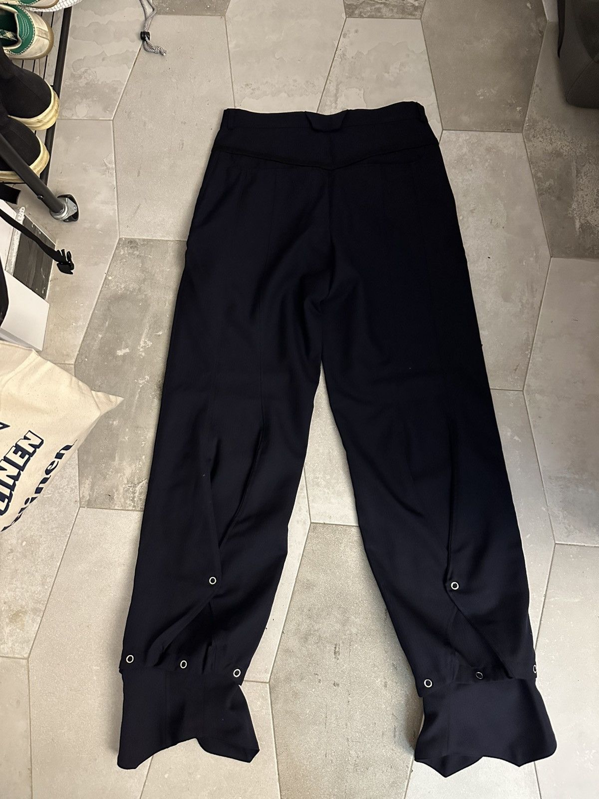 Kiko Kostadinov Navy Haidu Trouses Size US 30 / EU 46 - 2 Thumbnail