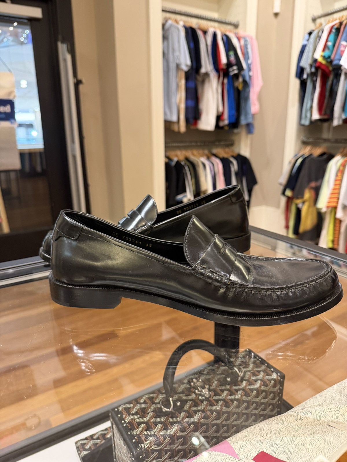 Saint Laurent Paris Saint Laurent LE Leather Loafer Size US 12 / EU 45 - 4 Thumbnail