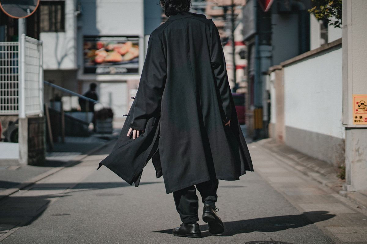 Yohji Yamamoto Yohji Yamamoto Pour Homme Gabardine Double Gauze China Dress Size US L / EU 52-54 / 3 - 8 Thumbnail
