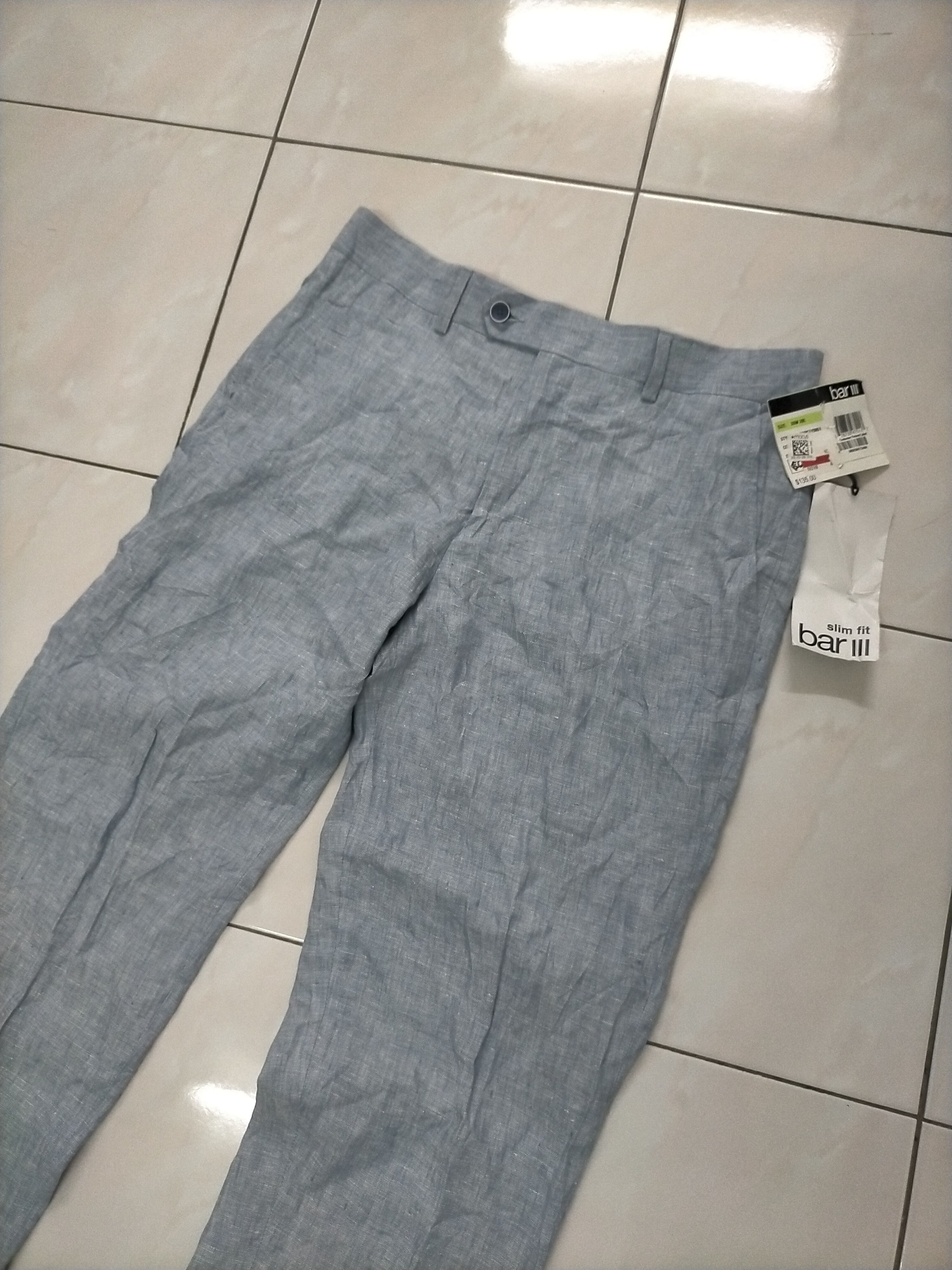 Bar III Bar lii Pants Deadstock $135 Size US 31 - 1 Thumbnail