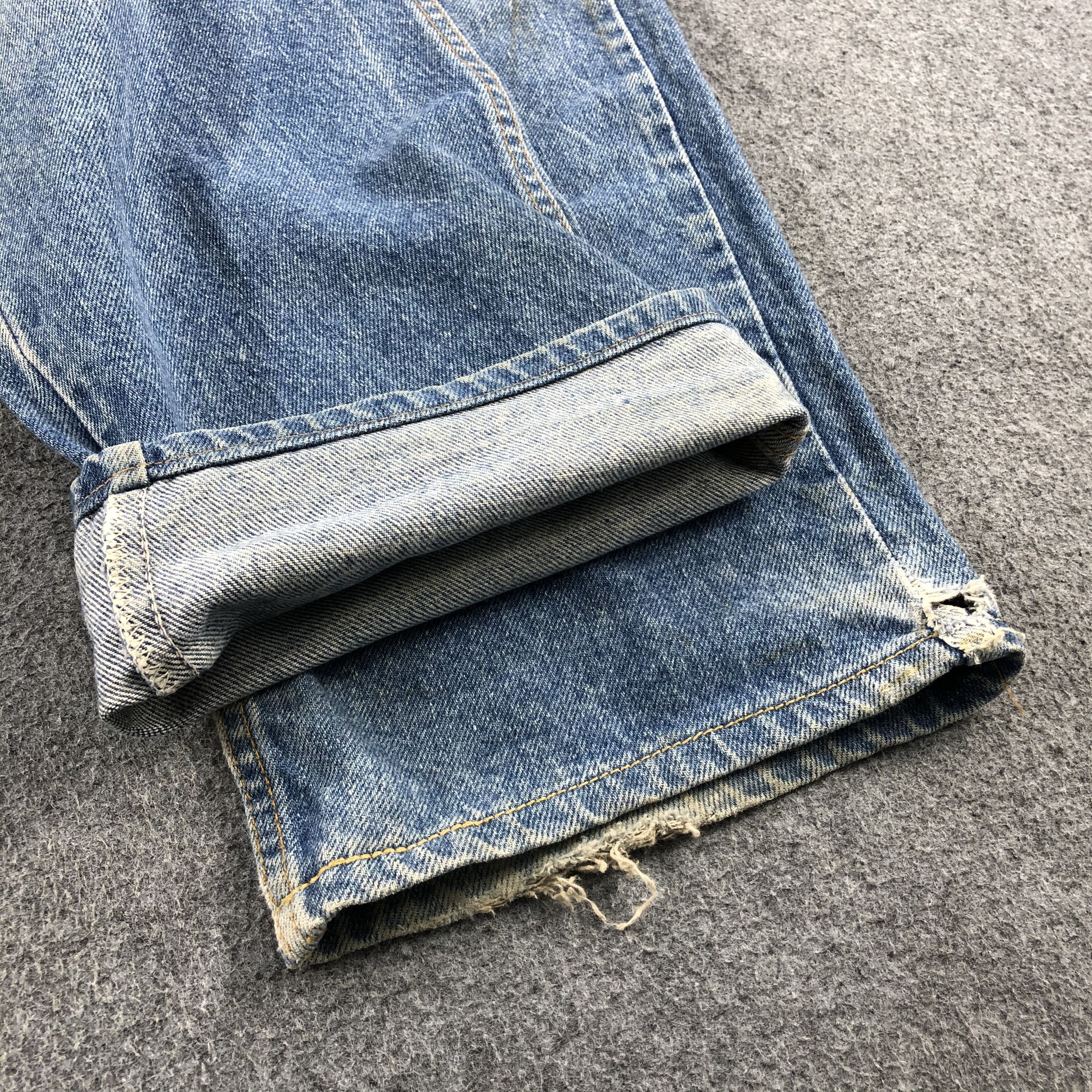 Levi's × Vintage Vintage 90s Levis 505 Orange Jeans-JM1344 Size US 41 - 7 Thumbnail