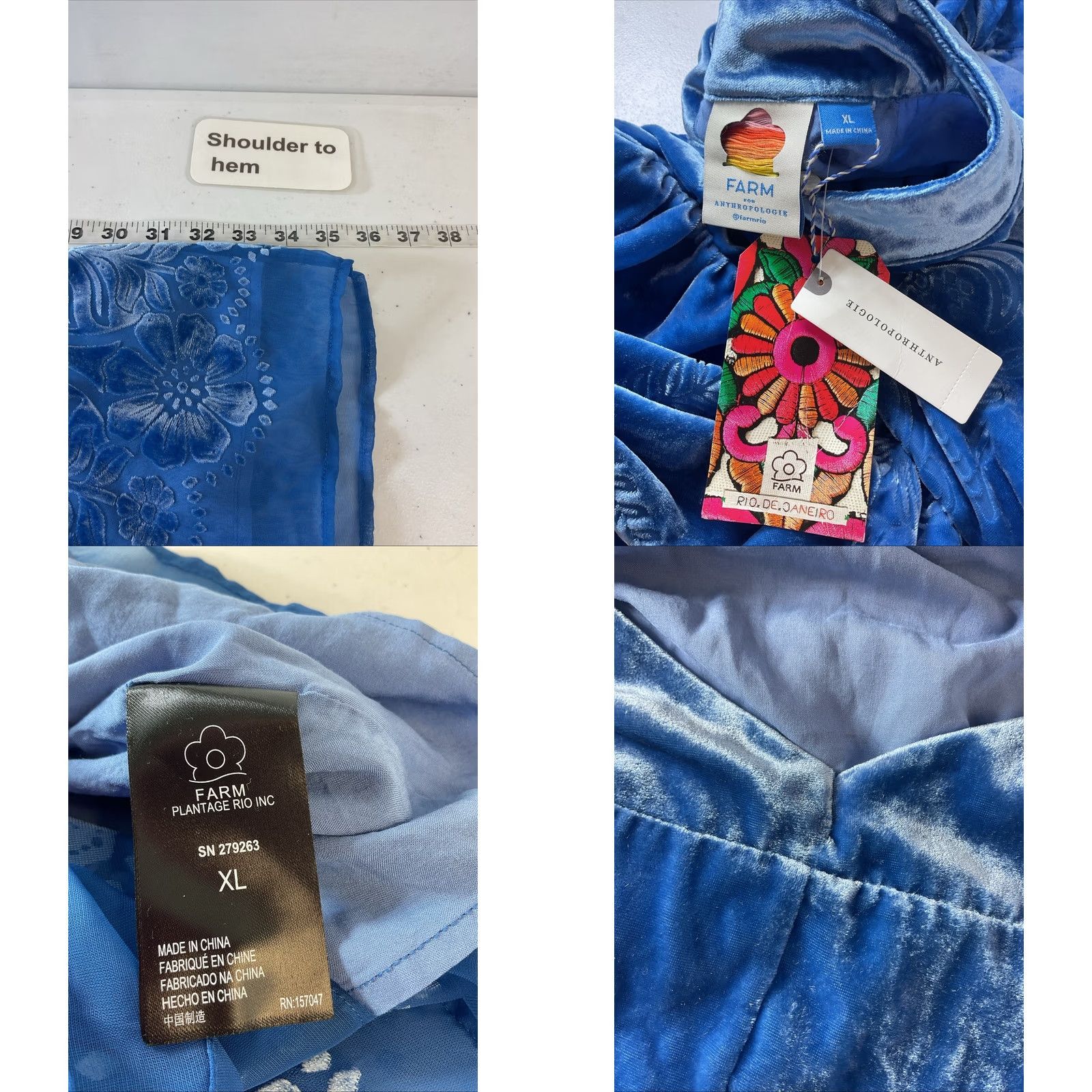 Farm Rio VINTAGE? No. Size XL / US 12-14 / IT 48-50 - 8 Thumbnail