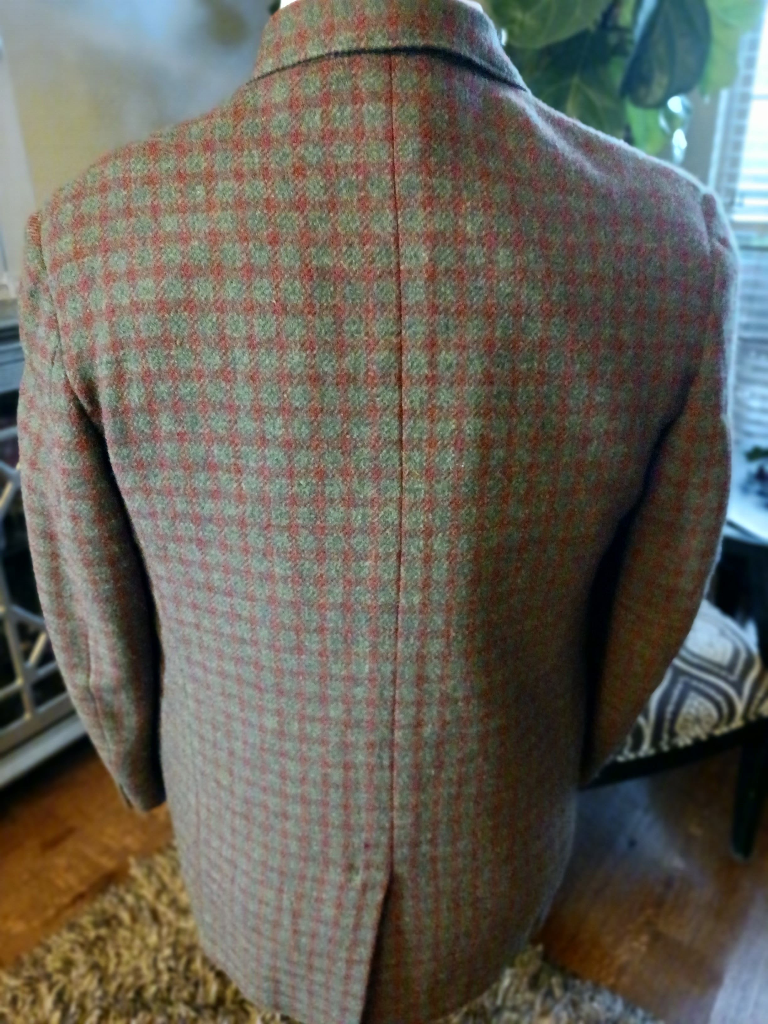 Vintage Vintage 70's Custom Made Westminster Plaid Blazer Sz 40R Size 40R - 3 Thumbnail