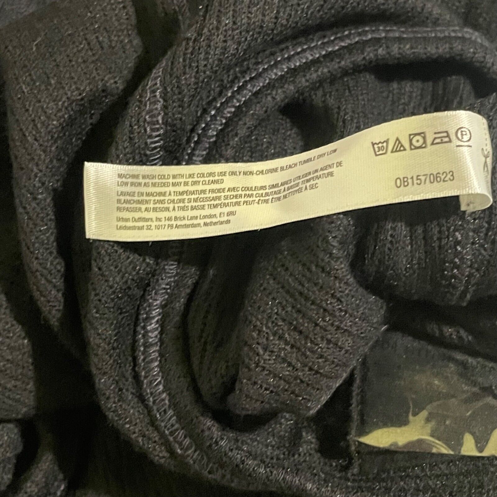 Free People Free People Bodysuit Sloane Thermal Button Neck Black Large Size L / US 10 / IT 46 - 15 Thumbnail