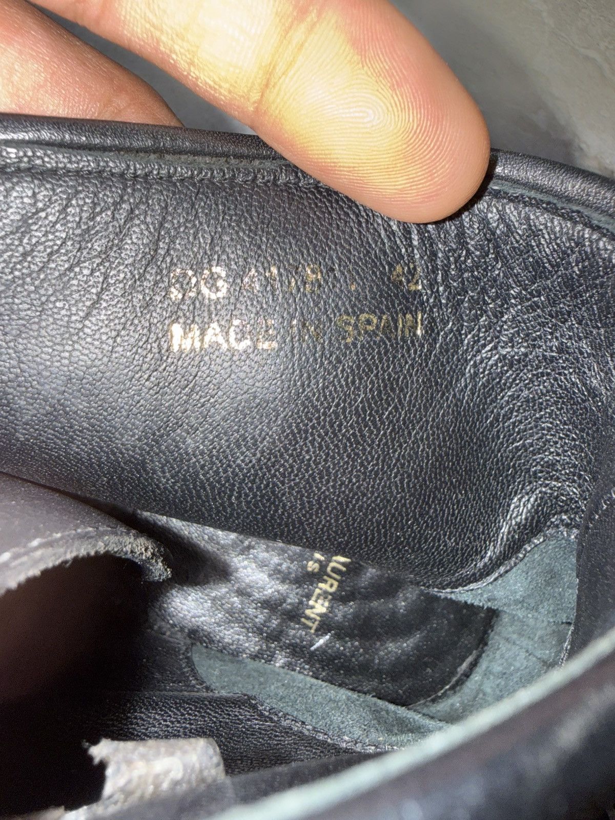 Saint Laurent Paris Saint Laurent Fringe Mid Leather Espadrilles Size US 9 / EU 42 - 8 Thumbnail