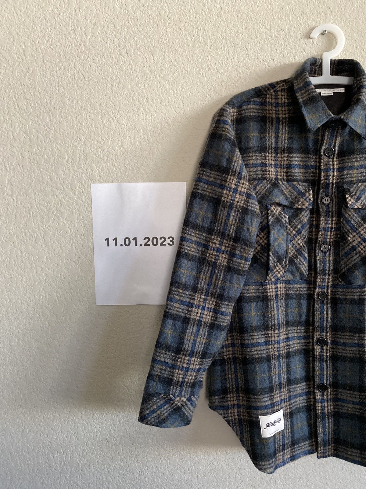 Stella McCartney Stella McCartney Warm Wool Shirt Jacket Size US M / EU 48-50 / 2 - 4 Thumbnail