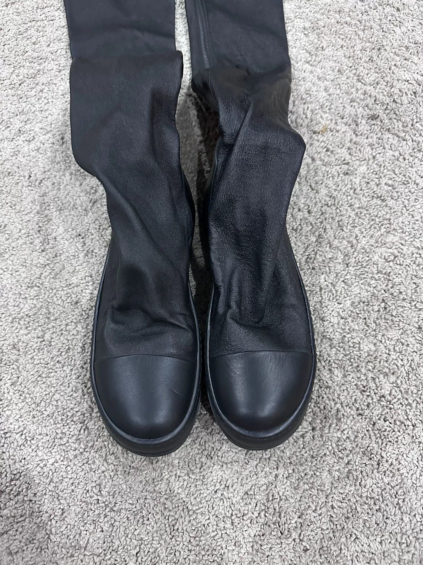 Rick Owens Main Line Over-Knee Boots