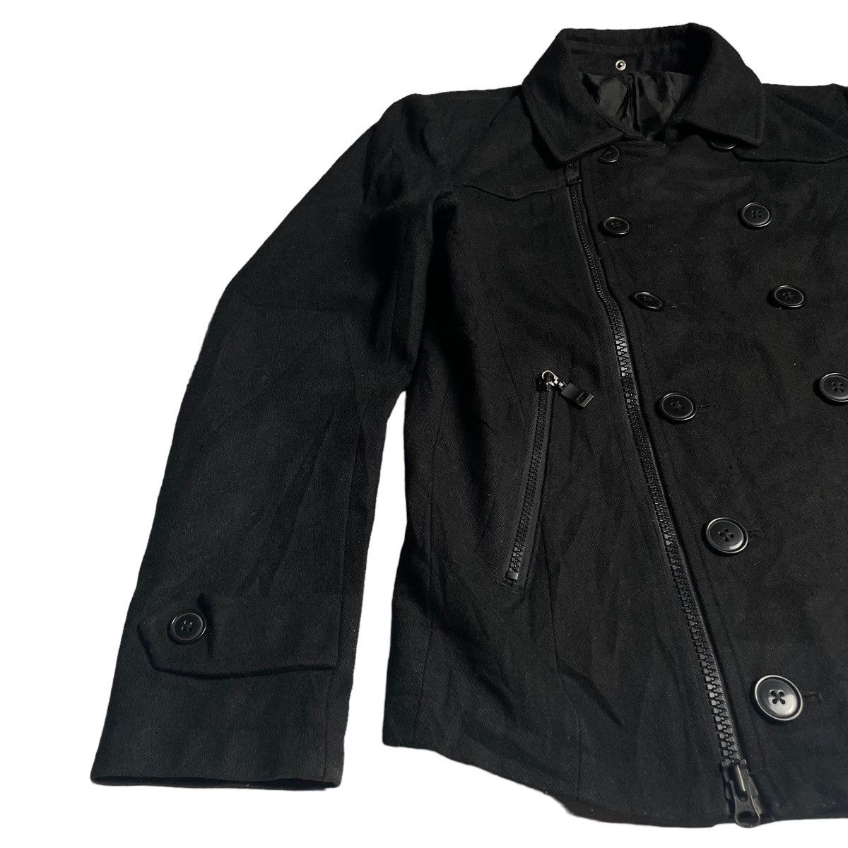 semanticdesign 🇯🇵 VINTAGE SEMANTIC DESIGN WOOL PUNK GOTHIC JACKET Size US M / EU 48-50 / 2 - 3 Thumbnail